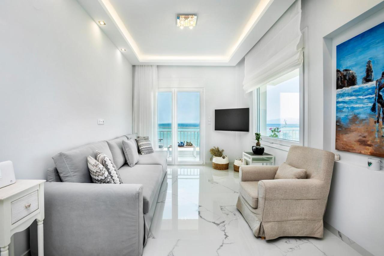 Beach Front Casa Elena Hanioti Exterior foto